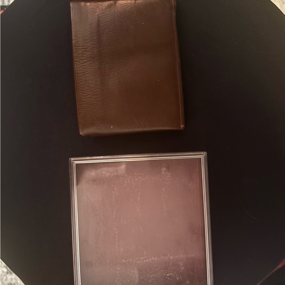 Parker Rich Brown Leather Card Holder